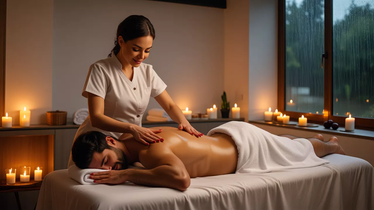 Premium massage wellness therapy